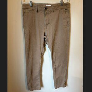 Goodfellow & Co Tan Every Wear Athletic Fit Chino Pants Men's Size 36W x 32L